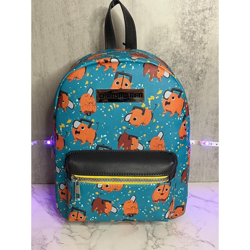 Chainsaw Man Pochita Mini Backpack Bag Bioworld Brand New w/Tags